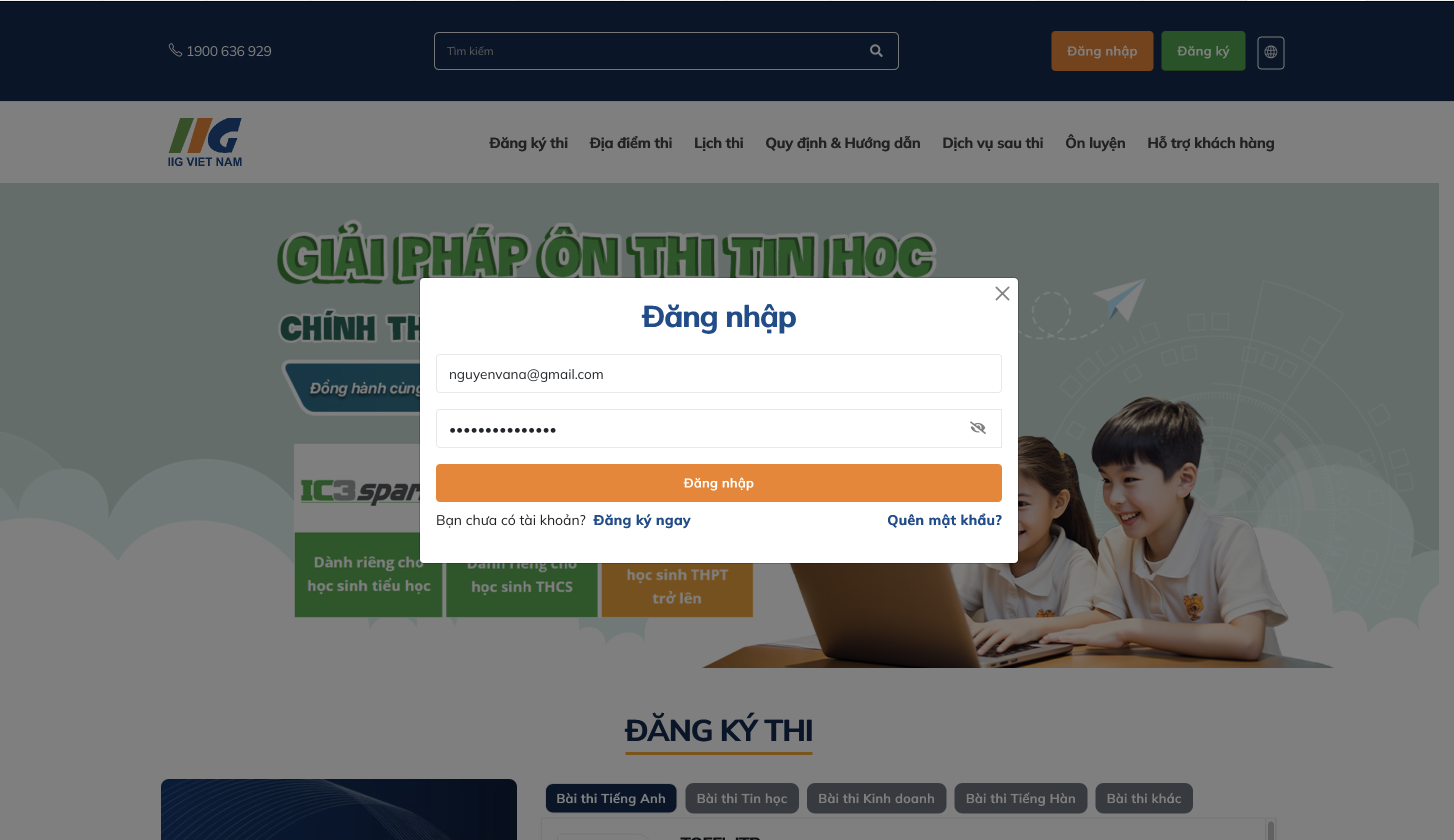 HƯỚNG DẪN CÁC BƯỚC ĐĂNG KÝ THI TOEIC ONLINE MỚI NHẤT 2026