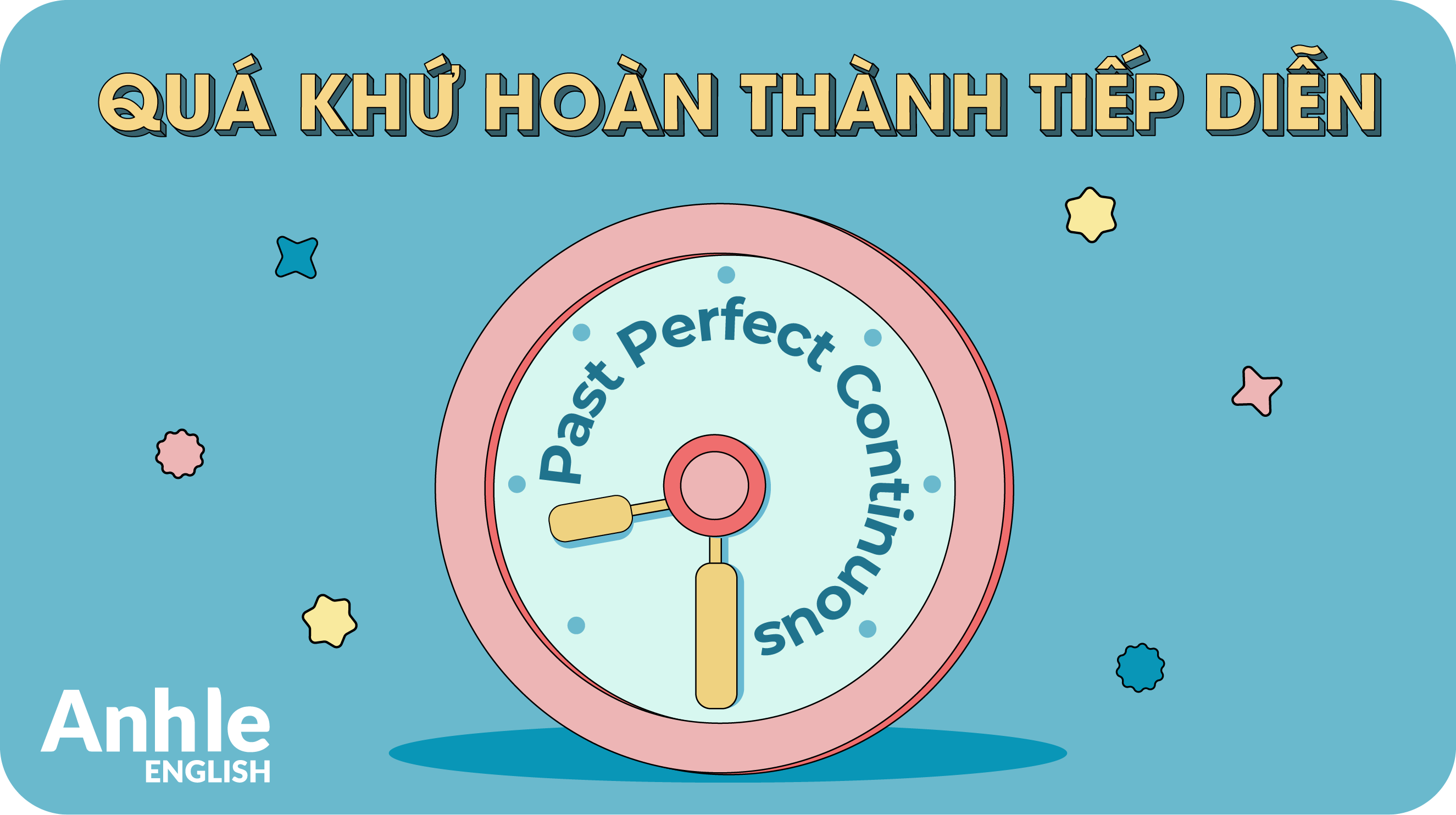 THÌ QUÁ KHỨ HOÀN THÀNH TIẾP DIỄN - PAST PERFECT CONTINUOUS TENSE