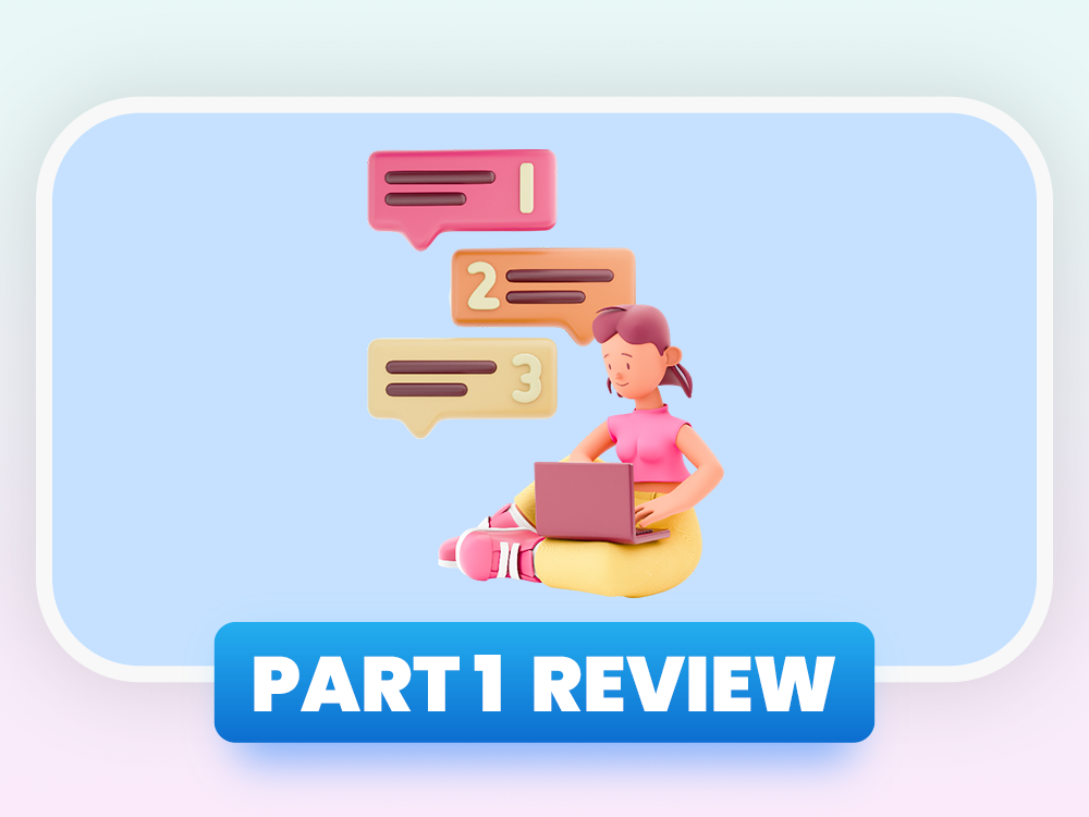 Review Toeic Part 1 - tháng 10