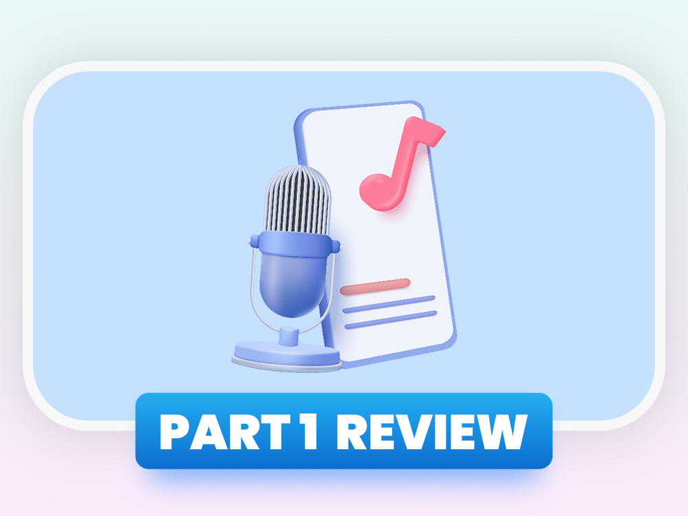 Review Toeic Part 1 - tháng 12
