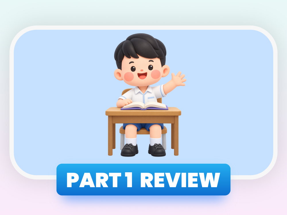 Review Toeic Part 1 - tháng 9